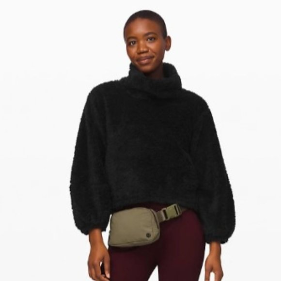 lululemon athletica Tops - LULULEMON | Warm Restore Teddy/Fleece Pullover